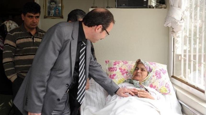 Başkan Akaydın&rsquo;dan Alzheımer Hastasına &Ouml;zel Yatak