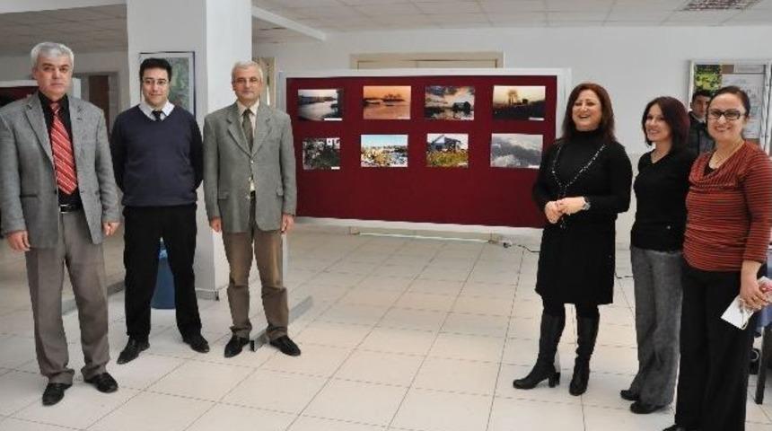 &Uuml;niversitede Fotoğraf Sergisi Ve Limonata Şenliği