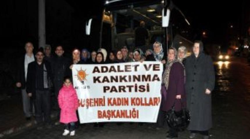 Suşehri Ak Parti Kadın Kolları Başbakan&rsquo;a Gidiyor