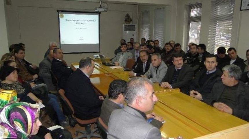 Tarım Danışmanlarına &lsquo;kayısı Semineri&rsquo;