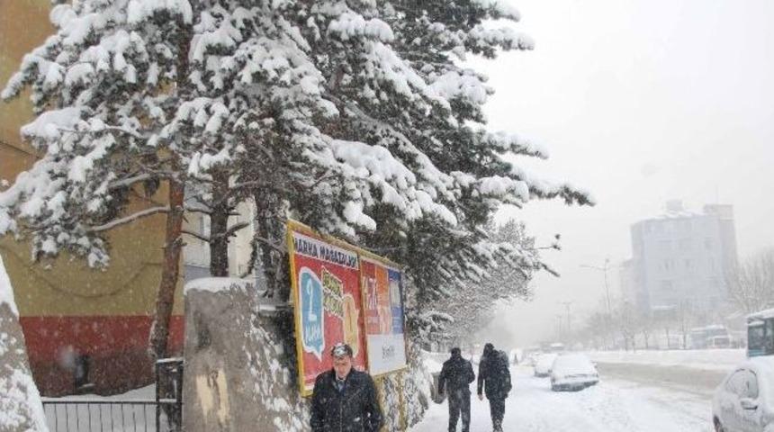 Muş’ta Kar Yağışı