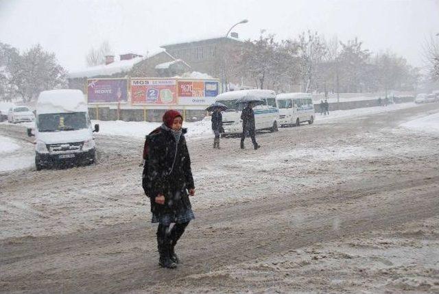 Muş’ta Kar Yağışı 1