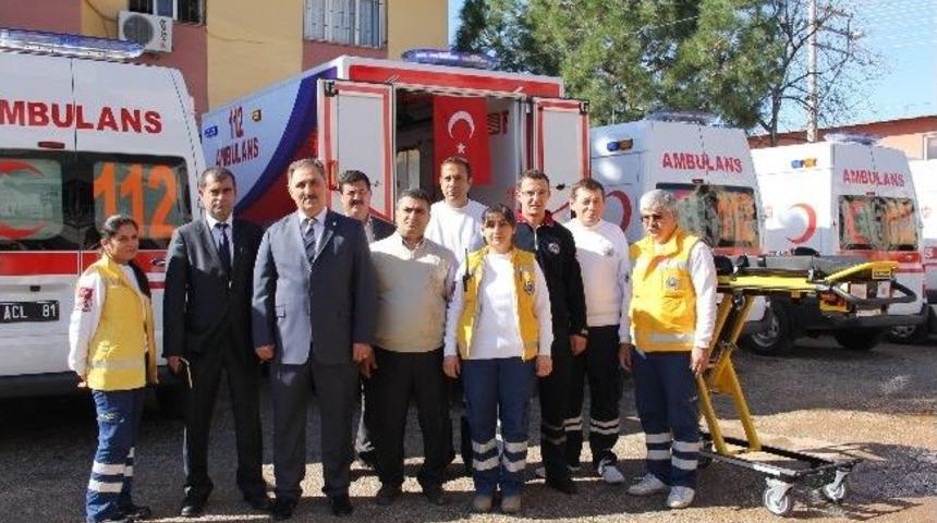 Mersin Altı Yeni Ambulansa Kavuştu