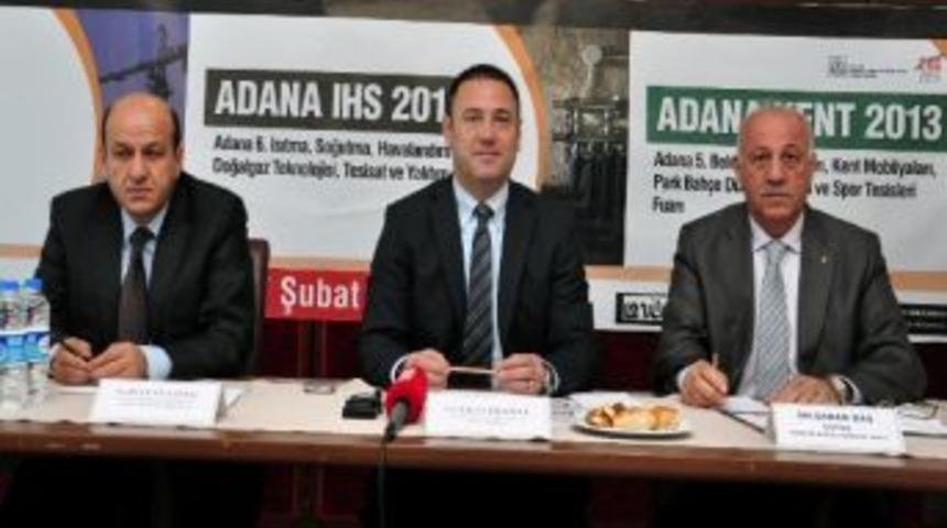 Adana &lsquo;inşaat, Isıtma-soğutma Ve Kent Fuarı&rsquo; Yarın A&ccedil;ılıyor