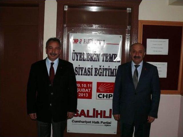 Salihli Chp’de Parti Okulu Çalışmaları Başladı 1