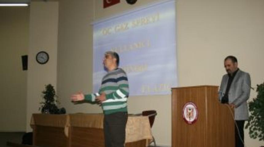 F.&Uuml;.G&uuml;venlik G&ouml;revlileri'ne eğitim semineri