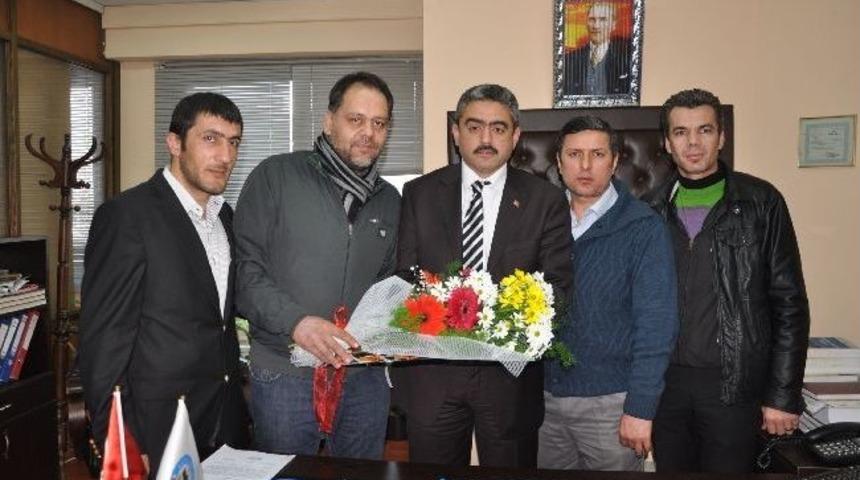 Bereketlispor&rsquo;dan Başkan Alıcık&rsquo;a Teşekk&uuml;r Ziyareti