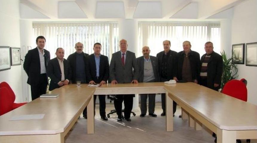 Burhaniye&rsquo;de Başkanların &Ouml;rnek Dayanışması