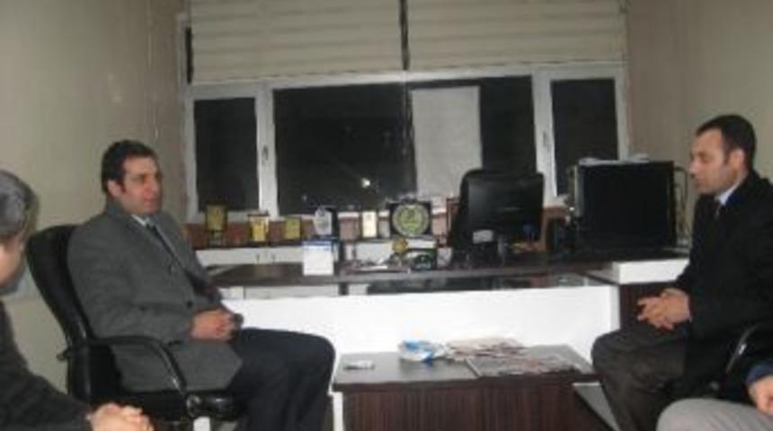 Sağlık M&uuml;d&uuml;r&uuml; Demir&rsquo;den Sağlık-sen Şubesi'ne Ziyaret