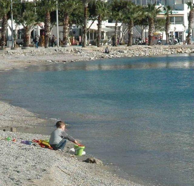 Bodrum&rsquo;da Kış G&uuml;neşi Isıttı 3