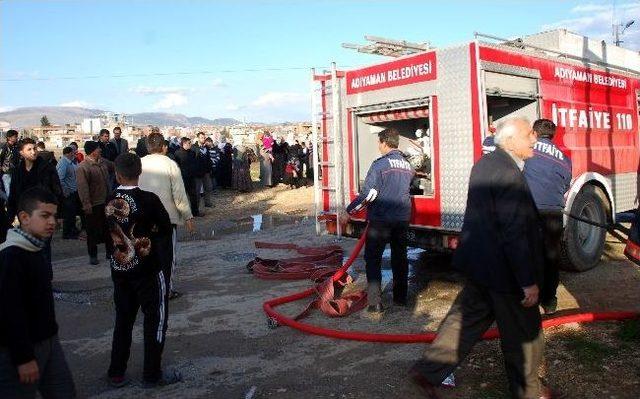 Adıyaman’da İkamet Yangını Korkuttu