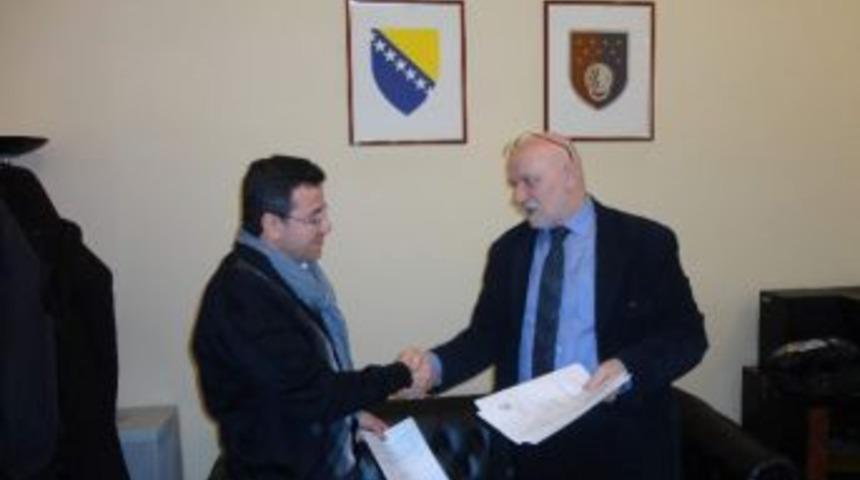 Ak&uuml; Saraybosna &Uuml;niversitesi M&uuml;zik Akademisi İle Protokol İmzaladı