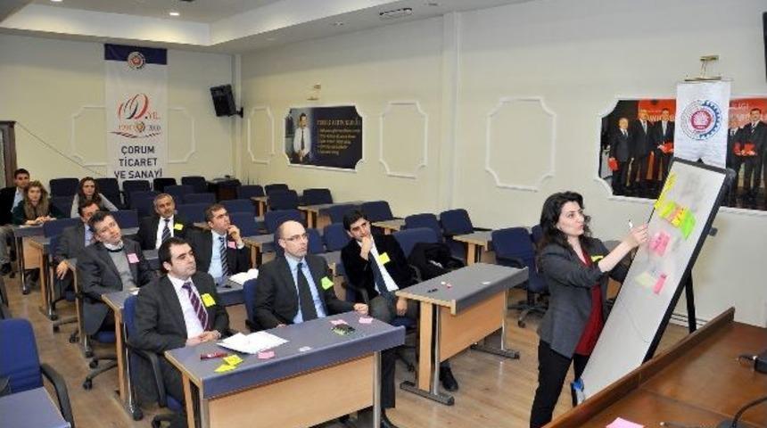 &Ccedil;orum Tso&rsquo;dan &ldquo;k&uuml;me Y&ouml;netimi Ve K&uuml;melenme Rehberi&rdquo; Eğitimi