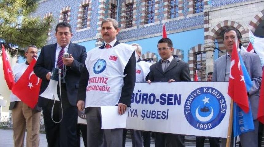 T&uuml;rk B&uuml;ro-sen K&uuml;tahya Şube Başkanı Kadir Bayram: