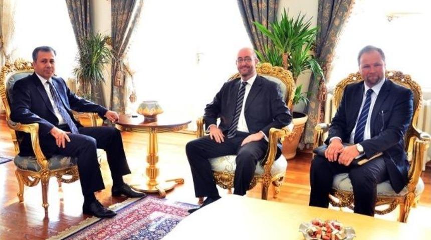 Avustralya Konsolosu'ndan Vali Yerlikaya'ya Ziyaret