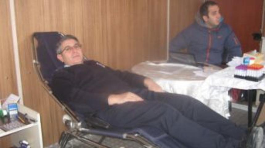 Kağızman'da kan bağışına yoğun ilgi