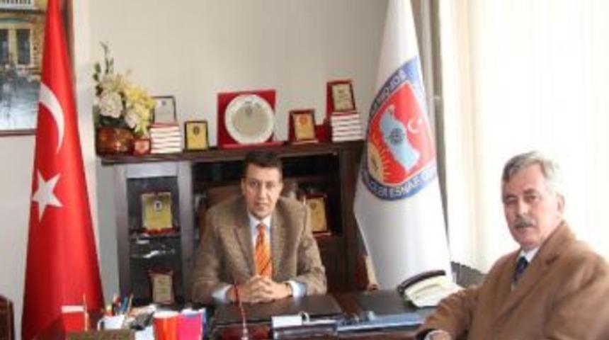 Başkan &Ccedil;ağlayan&rsquo;dan Kırklareli Şof&ouml;rler Ve Otomobilciler Odası&rsquo;na Ziyaret