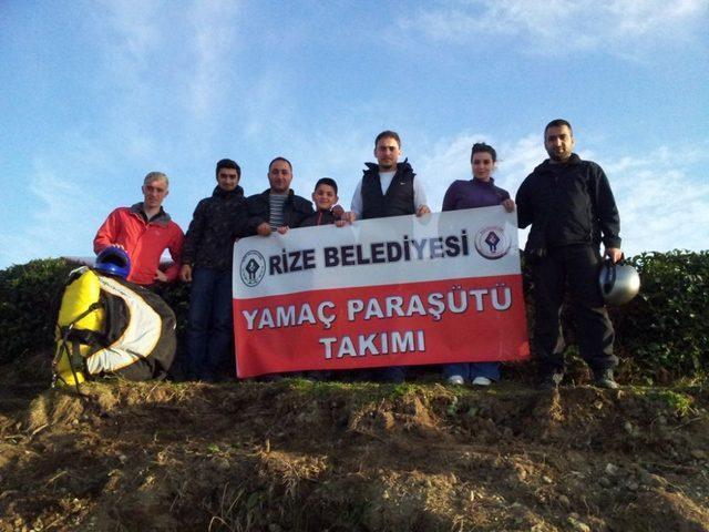 Rizeli Gençler Için Yamaç Paraşütü Takımı Açıldı 1