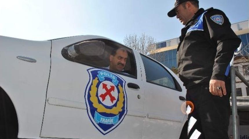 Amasya&rsquo;da Y&ouml;neticilere Trafik Kazası Testi