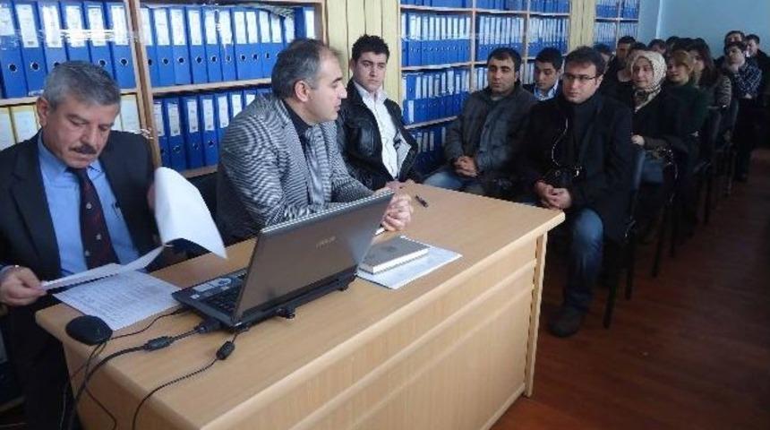 Muş&rsquo;ta Tar-gel Personelleri Eğitiliyor