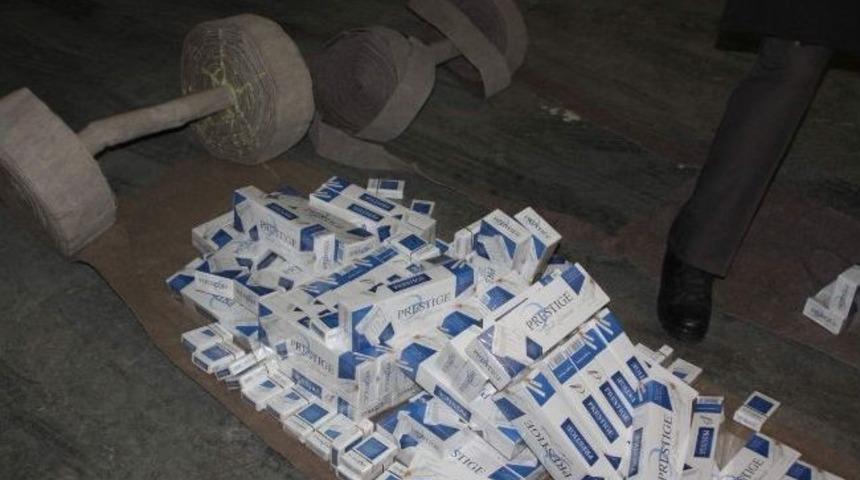 Gaziantep&rsquo;te Bin 419 Karton Ka&ccedil;ak Sigara Ele Ge&ccedil;irildi