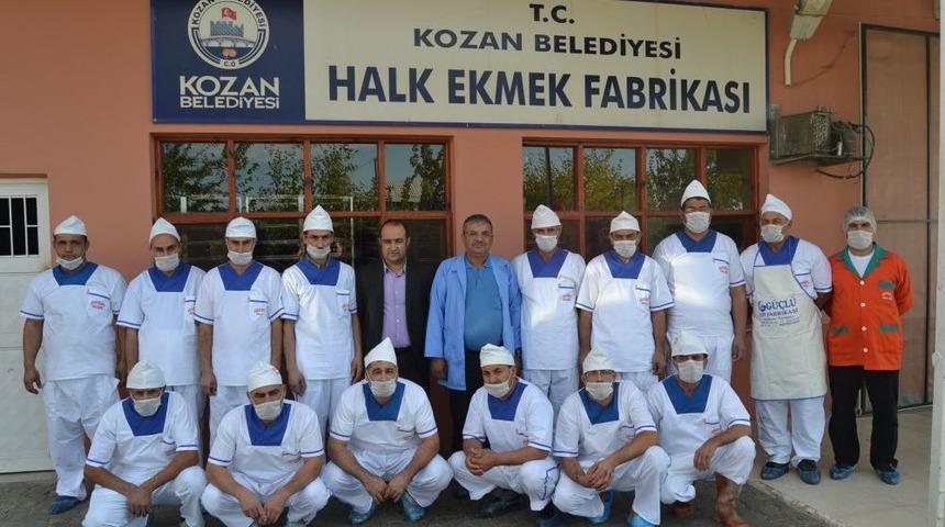 Kozan Halk Ekmek Fabrikası Denetimlerden Ge&ccedil;er Not Aldı
