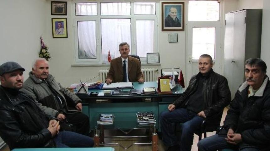 Başkan &Ccedil;ağlayan&rsquo;dan Kırklareli Seyyar Pazarcılar Esnaf Odası Ziyaret