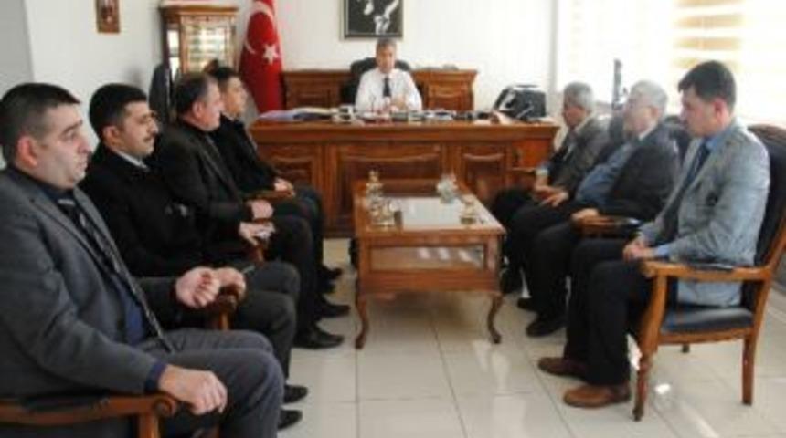 Sivil-der, Kaymakam Erkal'ı Ziyaret Etti
