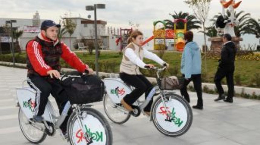 Karşıyaka'da Bisiklet Kiralama Sistemi Tuttu