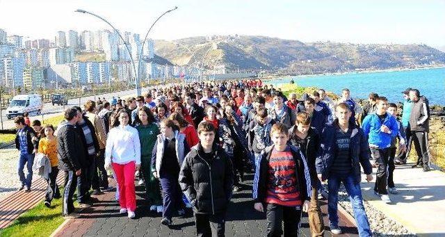 Trabzon’da Sağlıklı Yaşam İçin ‘adım Adım 10 Bin Adım’ın İlk Adımları Bugün Atıldı