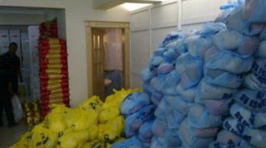 5580 kişiye gıda yardımı