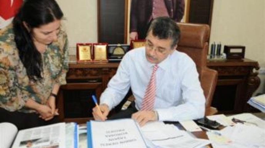 Bir destek de Vali G&uuml;ven&ccedil;&rsquo;ten