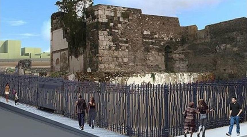 Agoro'ya Modern Duvar Yapılacak