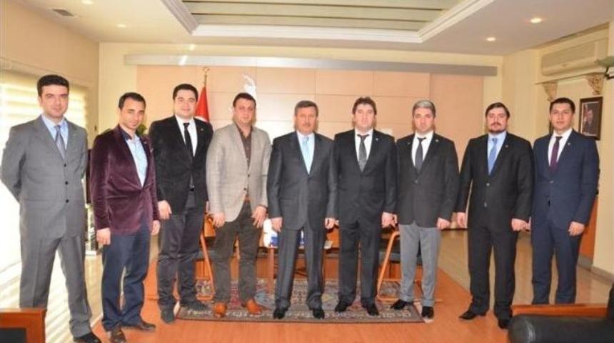 Gen&ccedil; Girişimciler Kurulu Vali Yılmaz'ı Ziyaret Etti
