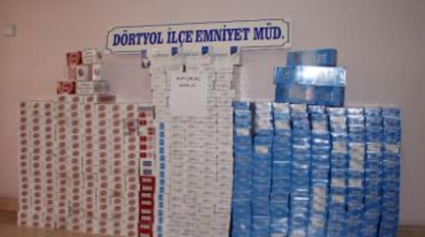 Dörtyol'da Kaçak Sigara Operasyonu