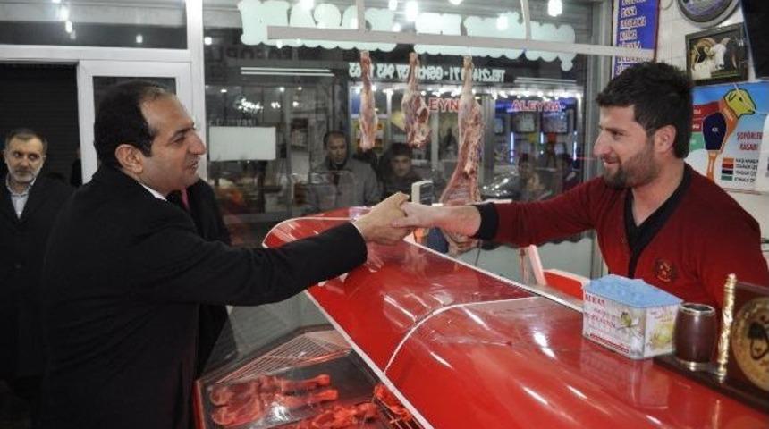 Fatih &Ccedil;ift&ccedil;i Esnaf Ziyaretini S&uuml;rd&uuml;r&uuml;yor