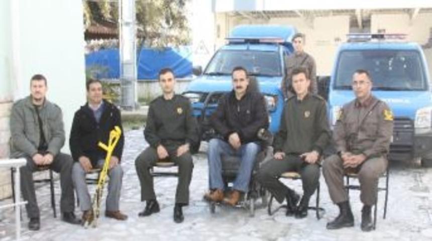 Engellilerden Jandarma&rsquo;ya Ziyaret