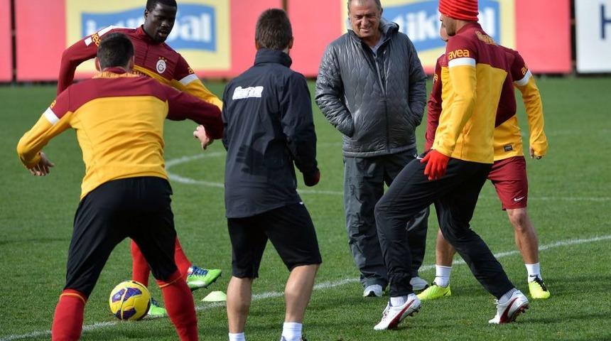 Galatasaray, Akhisar Belediyespor Ma&ccedil;ı Hazırlıklarını S&uuml;rd&uuml;rd&uuml;