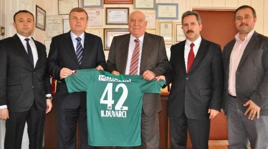 Torku Konyaspor&rsquo;dan Bekir Duvarcı'ya Ziyaret