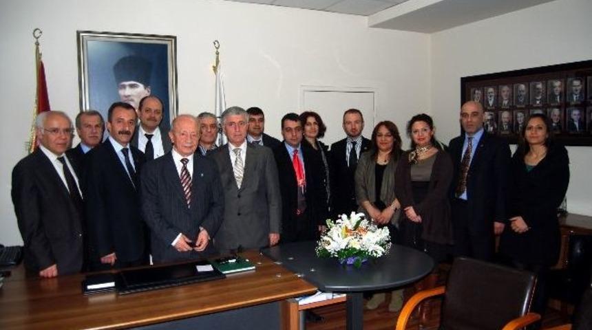 Hikmet Sami T&uuml;rk'ten Bursa Barosu'na Ziyaret