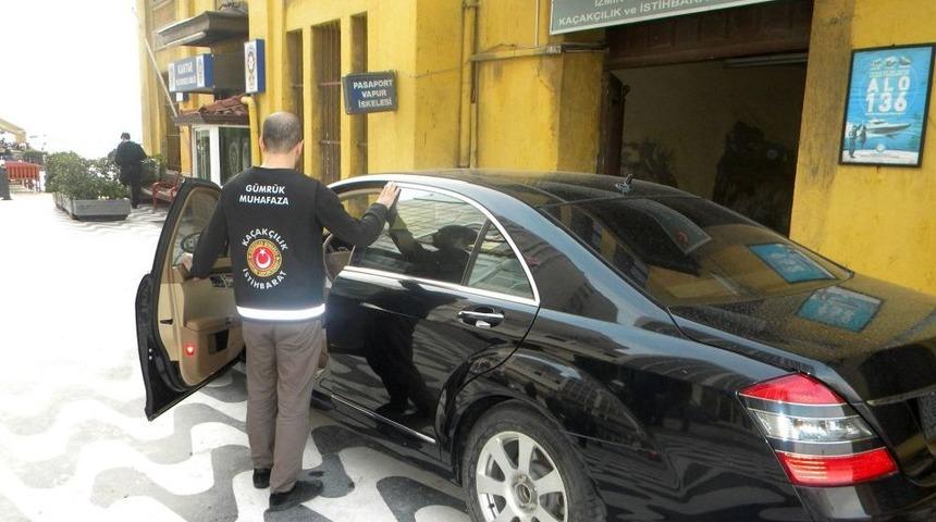 G&uuml;mr&uuml;k Muhafaza'dan L&uuml;ks Araba Operasyonu