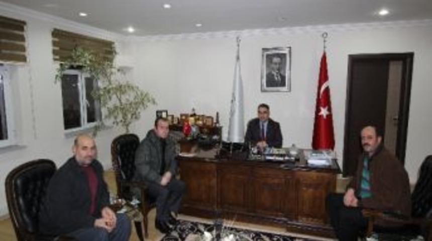 Taşeron İş&ccedil;iler Derneği&rsquo;nden Başkan Cengiz&rsquo;e Ziyaret