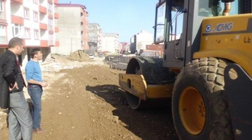 Espiye Belediyesi Alt Ve &Uuml;st Yapı &Ccedil;alışmalarını S&uuml;rd&uuml;r&uuml;yor