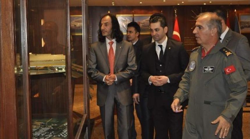 Kggd&rsquo;den Garnizon Komutanı Ali Demiral&rsquo;a Ziyaret