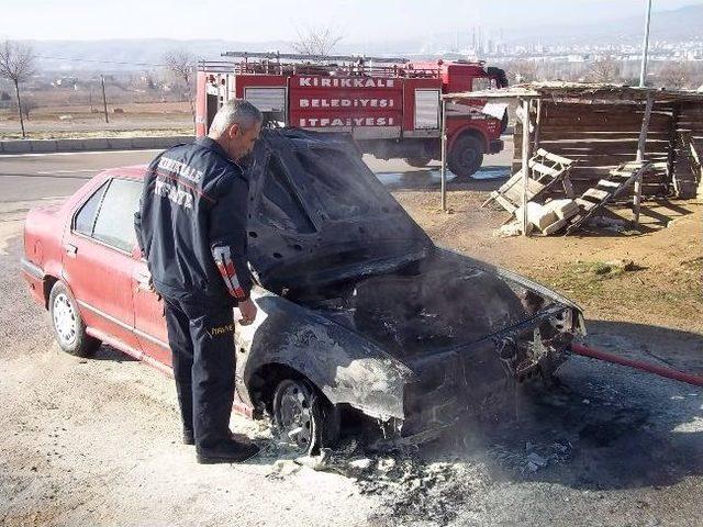 Otomobili D&uuml;n Satın Aldı, Bug&uuml;n &Ccedil;ıkan Yangında Kaybetti 1