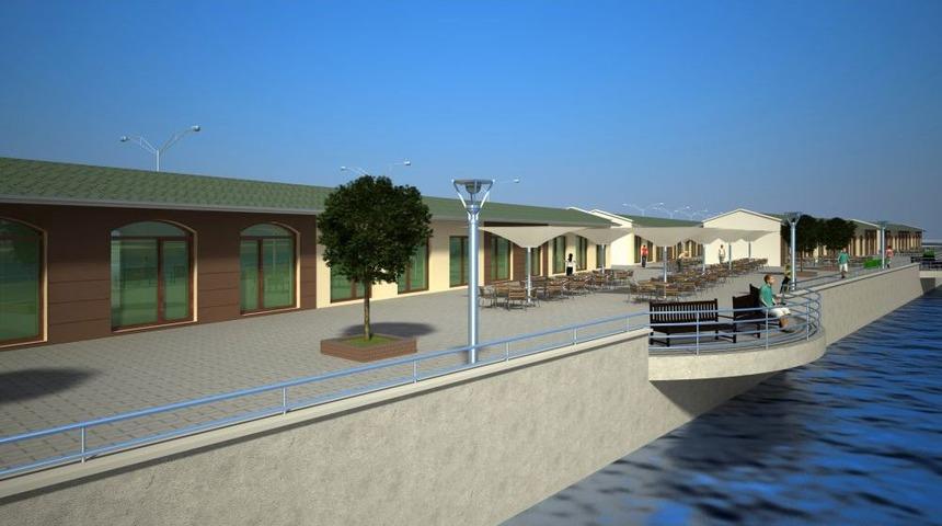 Alaplı'da D&uuml;kk&acirc;nların Ihalesi Yapıldı