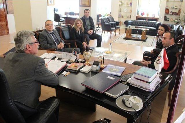 Thk Kırklareli Şubesinden Başkan Çağlayan’a Ziyaret 1
