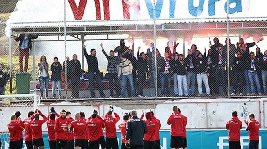 Trabzonspor&rsquo;a Taraftar Desteği