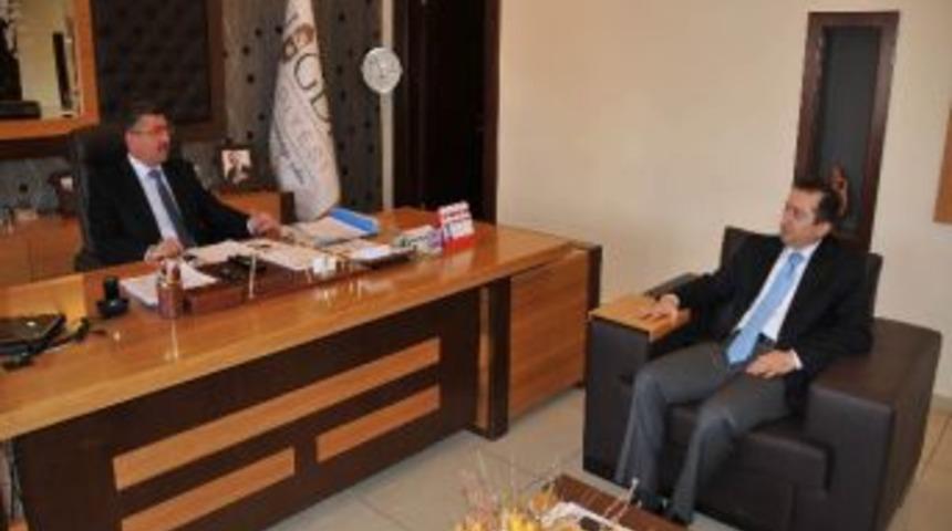 Ahika Genel Sekreteri Başkan Akdoğan&rsquo;ı Ziyaret Etti