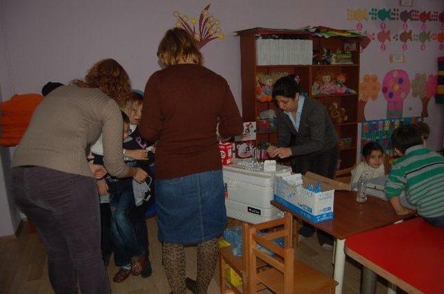Anaokulu &Ouml;ğrencilerine Kızamık Aşısı 1